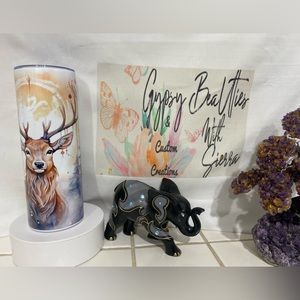 Majestic deer 20oz tumbler